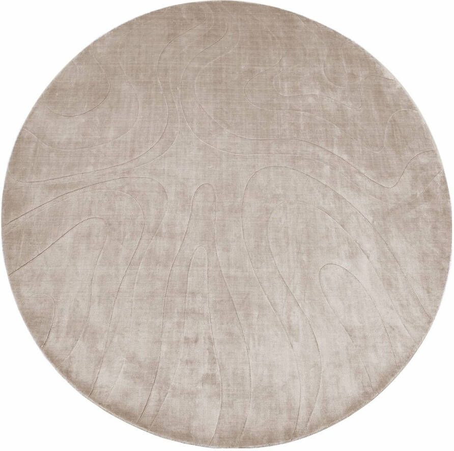 Richmond Interiors Richmond Rond Vloerkleed Addison 260cm Beige