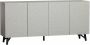 WOOOD Dressoir Carve Commode openingsrichting vrij te kiezen breedte 181 cm - Thumbnail 4