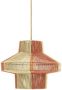 By-Boo Hanglamp Cirque Jute 30cm Naturel Rood - Thumbnail 2