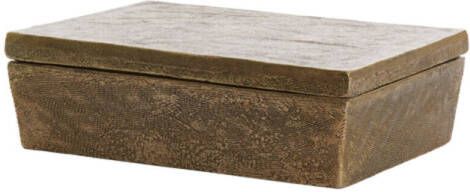 Light & Living Deco Lina 37x27x11cm Brons