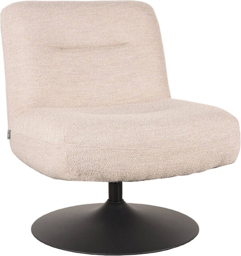 Draaifauteuil Eli Naturel Boucle