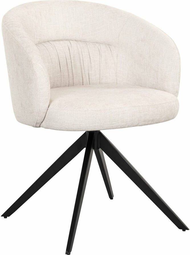 Draaifauteuil Olivia ecru miami