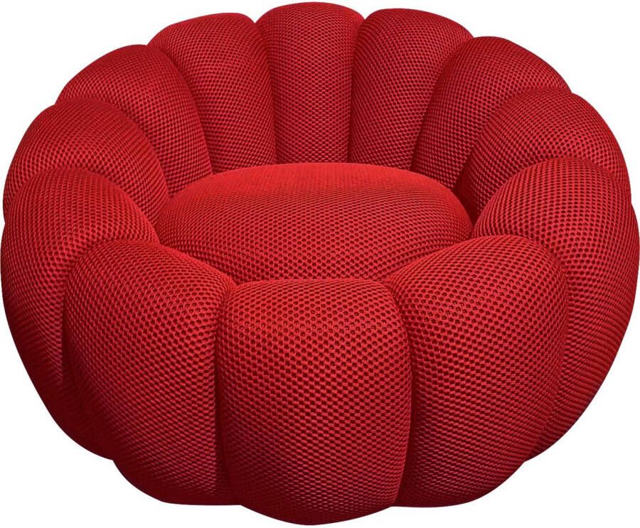 Draaifauteuil Peppo Bloom Red