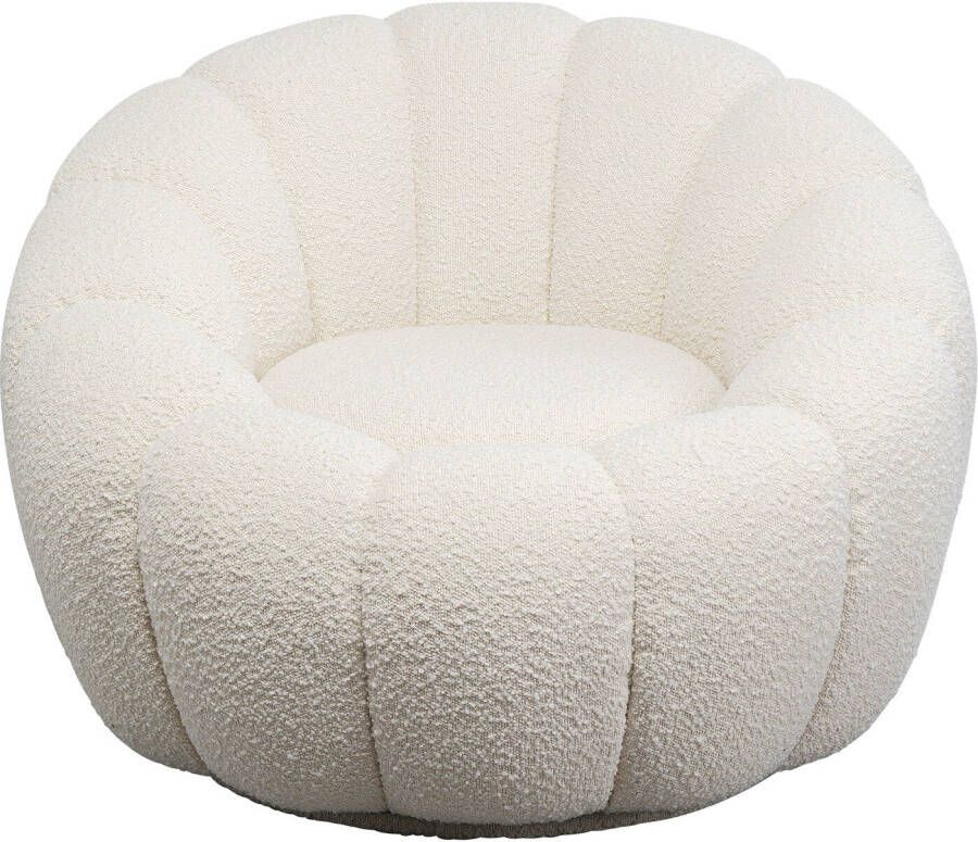 Draaifauteuil Peppo Bloom White