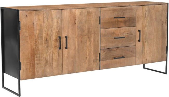 Livingfurn Elin dressoir 180 cm mangohout naturel