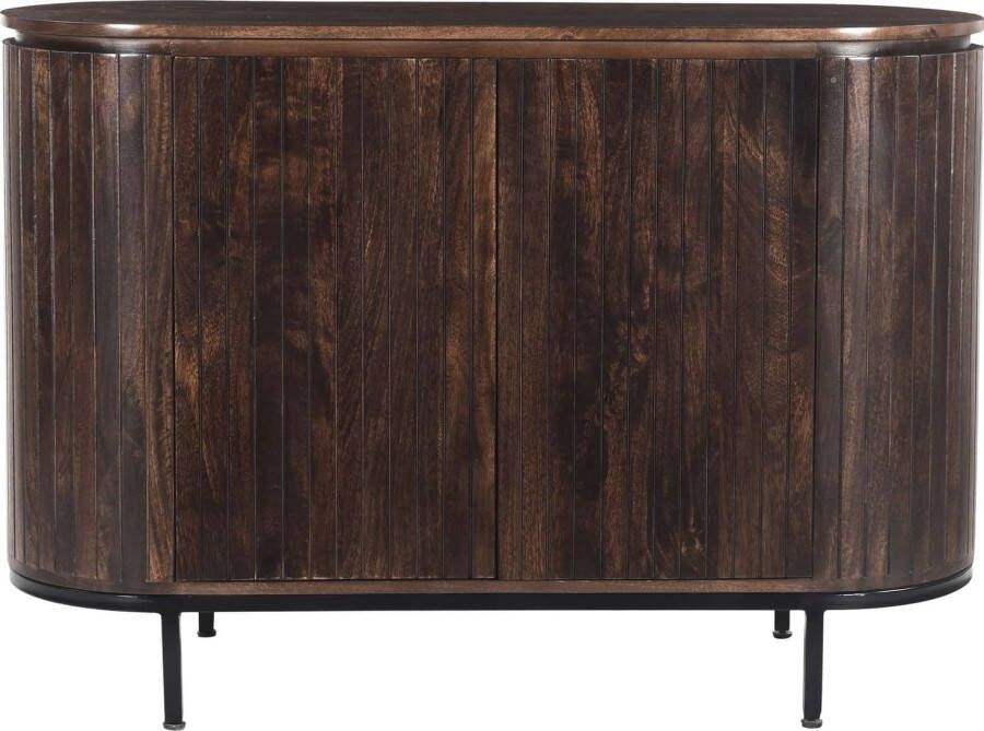 Livingfurn | Dressoir Noor Walnut 121cm | Woonkamer meubels | Dressoir - Foto 4