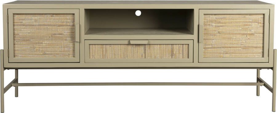 Dutchbone TV-meubel Yasu Rattan 148cm Beige - Foto 3