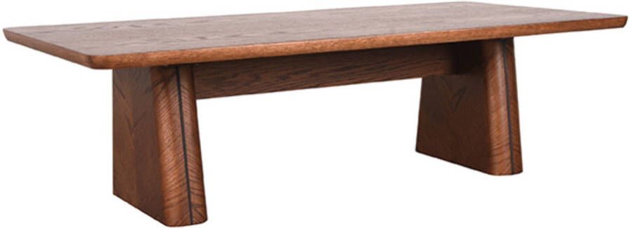 LABEL51 | Salontafel Jule Espresso Eiken | Woonkamertafels | Salontafel