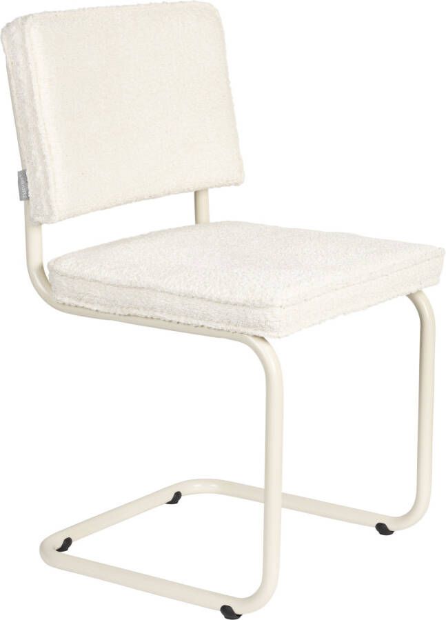 Zuiver | Eetkamerstoel Ridge Soft Off White | Eetkamerstoelen | Eetkamerstoel