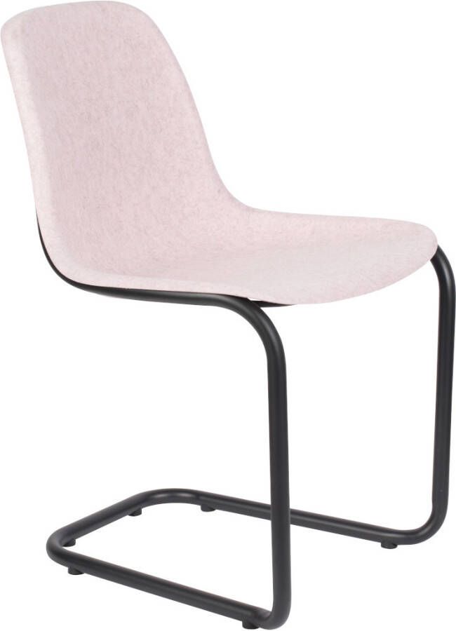 Zuiver Thirsty Eetkamerstoelen Roze Set van 2 - Foto 4