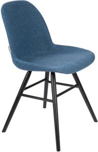 Zuiver Albert Kuip Soft Chair Eetkamerstoel Blauw Set van 2