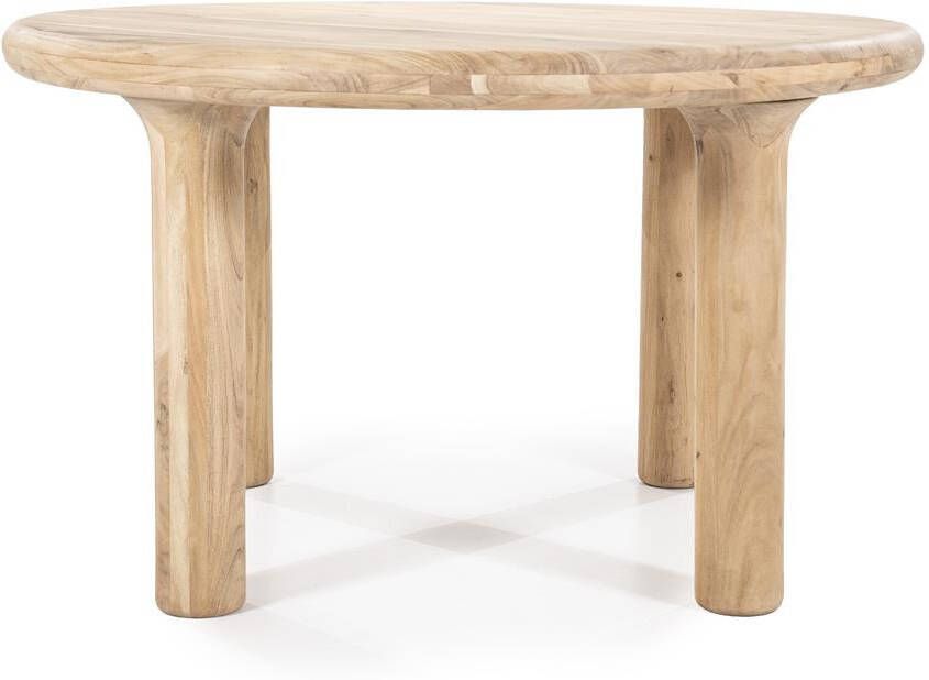 Eleonora Ronde Eettafel Bram Acaciahout 130cm Naturel