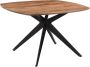 Brix Eetkamertafel Bjorn - 120cm Mangohout Bruin - Thumbnail 2
