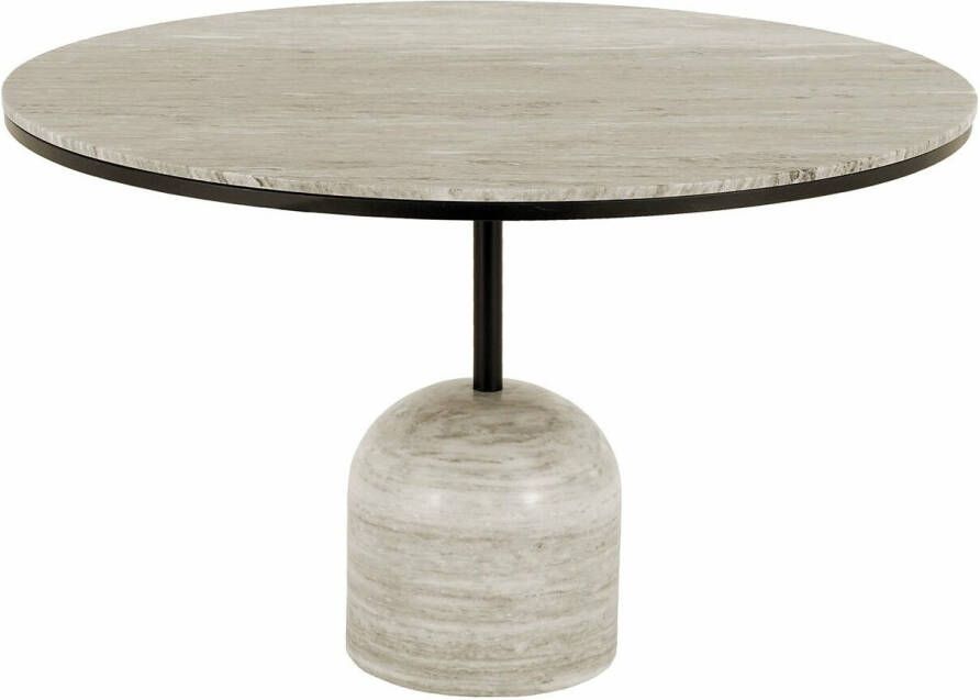 Richmond Interiors Richmond Ronde Eettafel Duncan Marmer 120cm Wit