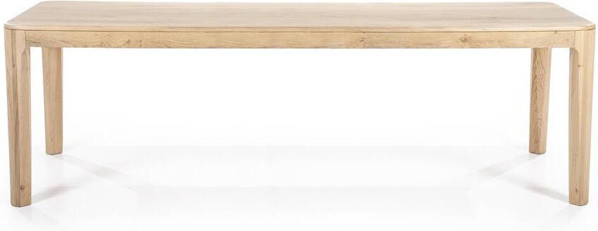 Eleonora Eettafel Harvey Eikenhout 250 x 100cm Naturel