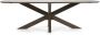 Eleonora Eettafel Nikki Mangohout 240 x 100cm Bruin Ovaal - Thumbnail 3