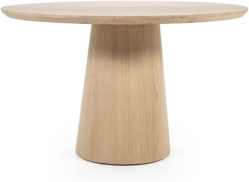 Eleonora Ronde Eettafel Nola Eikenhout 130cm Naturel