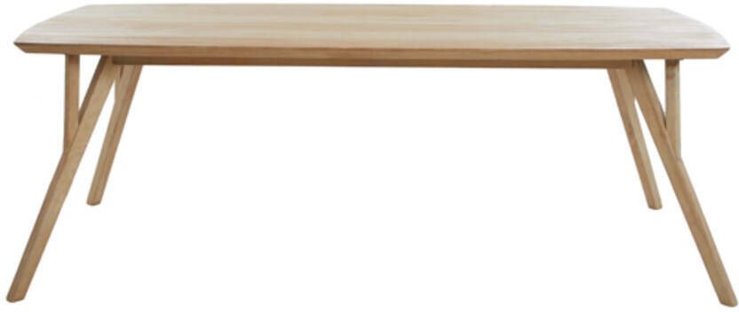 Light & Living Eettafel Quenza Mangohout 220 x 100cm Naturel