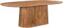 Sohome Ovale Eettafel Olav Mangohout 230 x 110cm Bruin Ovaal - Thumbnail 2