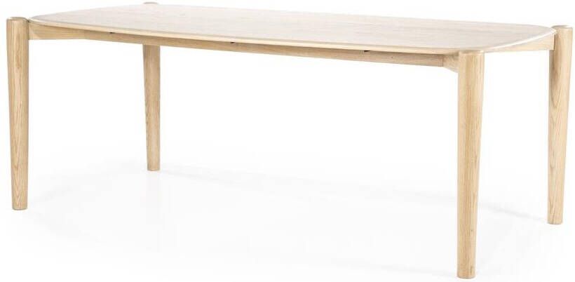 Eleonora Deens Ovale Eettafel Selbu Eiken 200 x 100cm Naturel