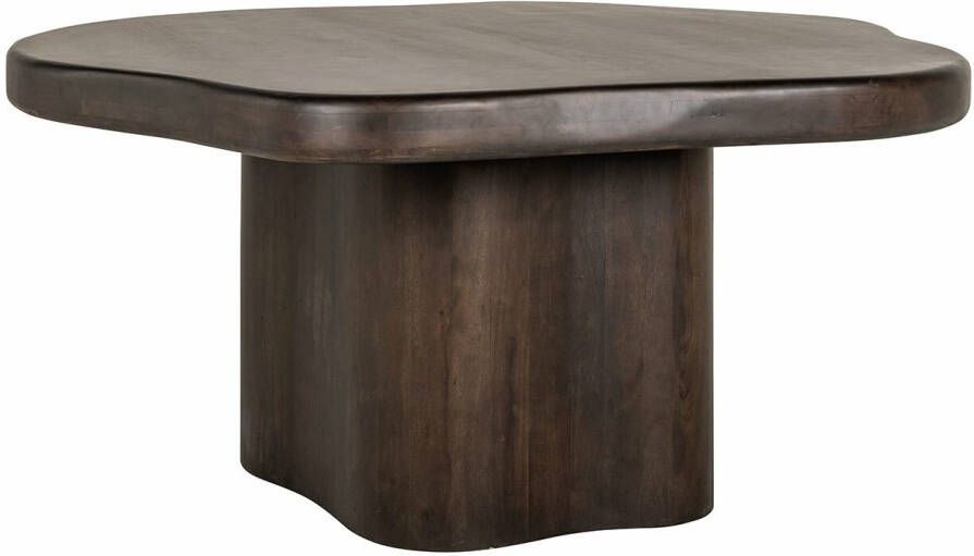 Richmond Interiors Richmond Organische Eettafel Sherman Acaciahout 151 x 151cm Bruin