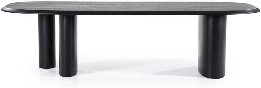 Eleonora Organische Eettafel Walter 300 x 120cm Zwart