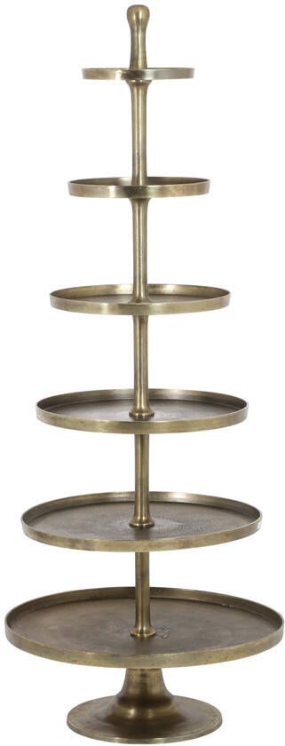 Light & Living Etagere Hokksund Ø80x200cm Brons