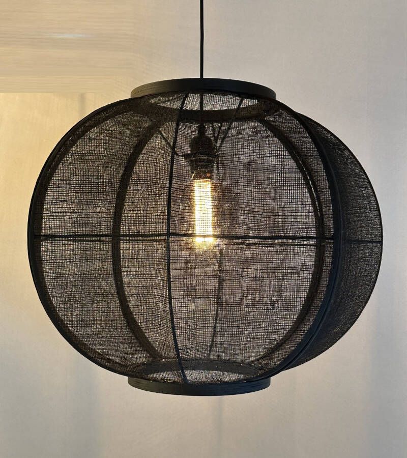 ETH Fabric Hanglamp Black 68cm