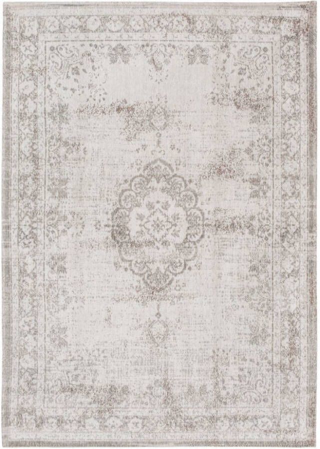 Louis de Poortere Fading World Medallion vloerkleed (Afmetingen: 200×140 cm Basiskleur: wit)