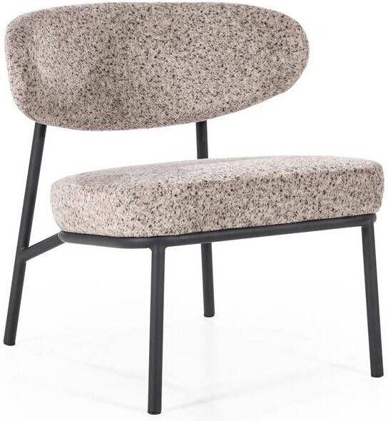 By-Boo Fauteuil Jari Bouclé Taupe