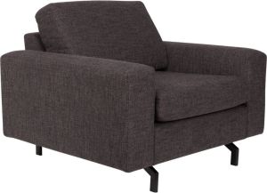 Zuiver Fauteuil Jean 1-zits Zithoogte 45 Cm Stof Antraciet