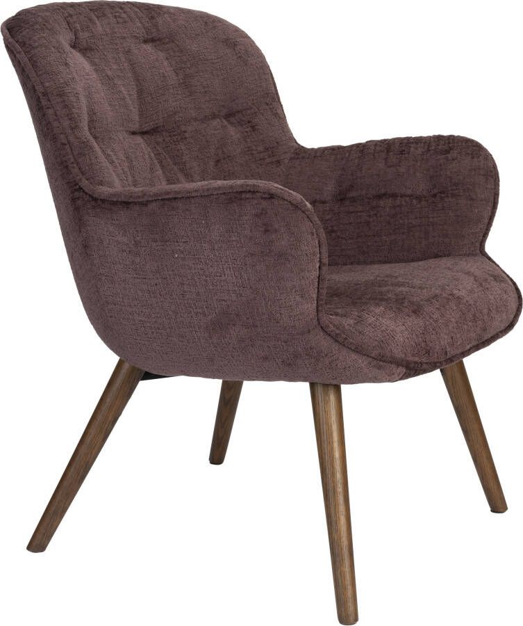 Dutchbone Fauteuil Lenn Velvet