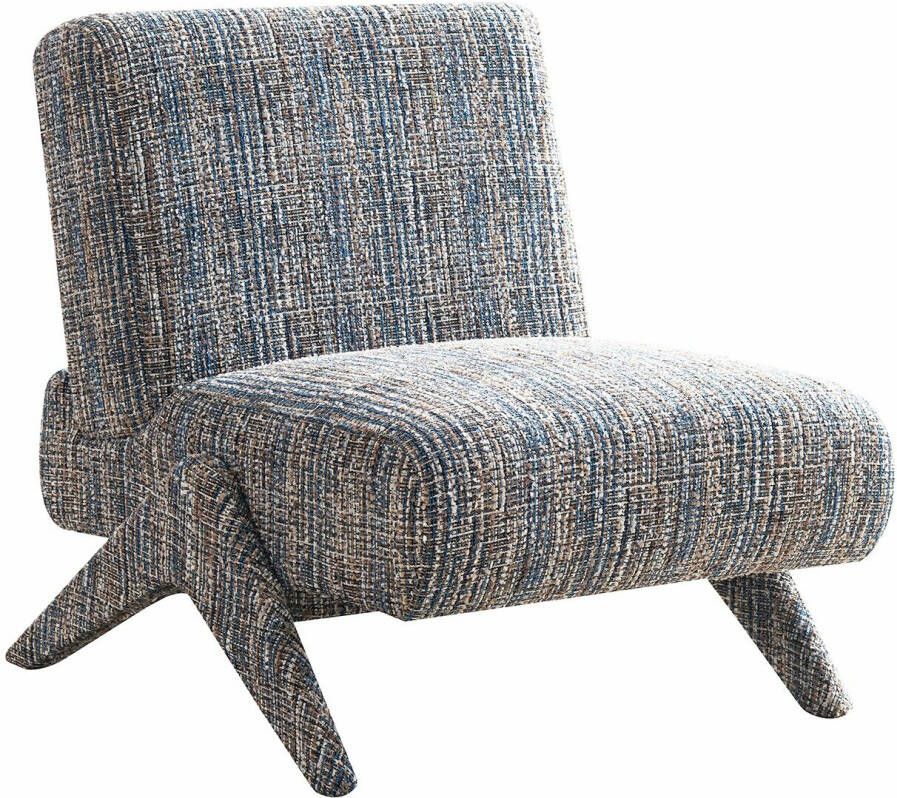 Richmond Interiors Richmond Fauteuil Lexi Geweven Blauw