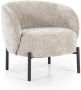 By-Boo Fauteuil Oasis Chenille Taupe - Thumbnail 2