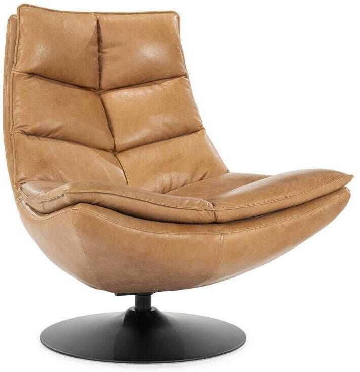 Eleonora Fauteuil Sven cognac boho leder