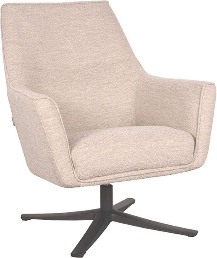 LABEL51 | Fauteuil Tod Naturel Boucle | Zitmeubels woonkamer | Draaifauteuil
