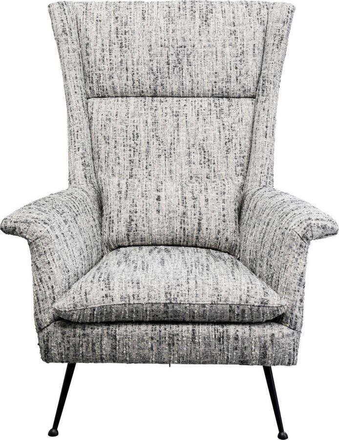 Kare Design Kare Fauteuil Vegas Forever Melange Salt & Pepper