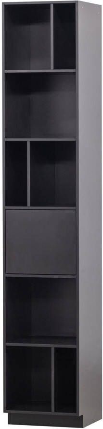 WOOOD Exclusive | Finca Open Vakkenkast 40cm Zwart | Woonkamer meubels | BergkastKastWandkast - Foto 3