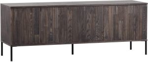 WOOOD Exclusive New Gravure Tv Meubel Essen Espresso 56x150x44