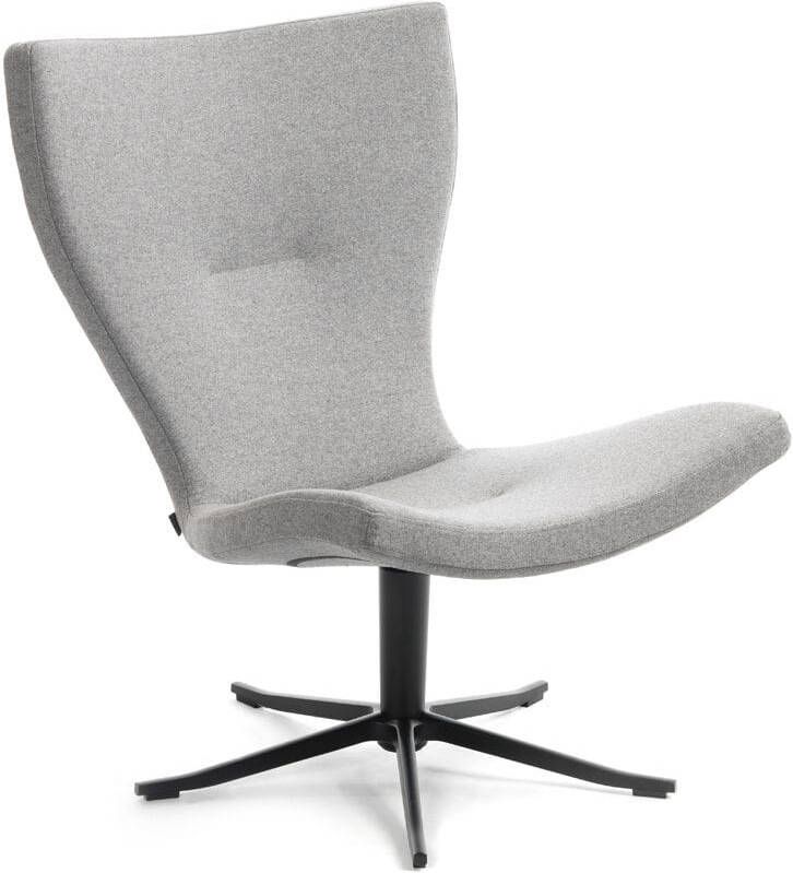 Gyro draaifauteuil stof Facet light grey