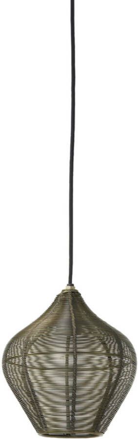 Light & Living Alvaro brons hanglamp (Hoogte: 22 cm)