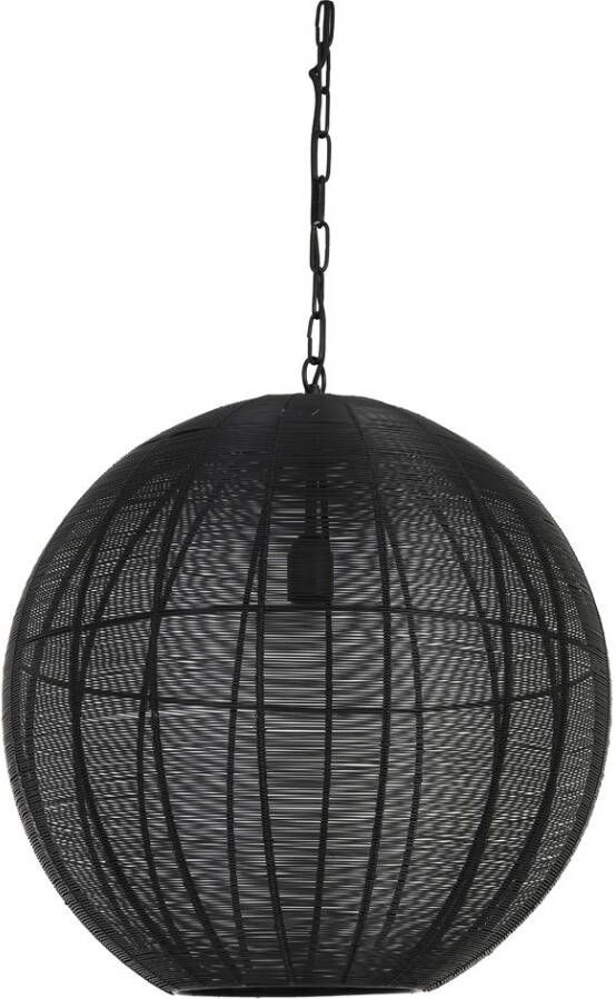 Light & Living Hanglamp Amarah Ø50x54cm Zwart