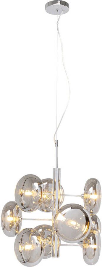 Kare Design Headlight Hanglamp 9-Lichts Chroom