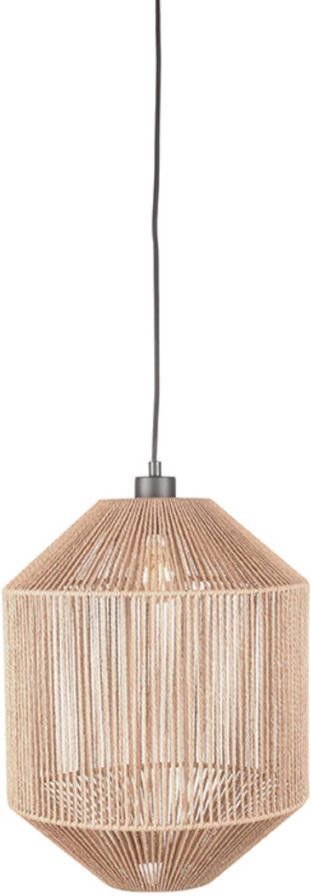 LABEL51 | Hanglamp Ibiza Naturel Jute 1-Lichts Cilinder | Woonaccessoires | Hanglamp