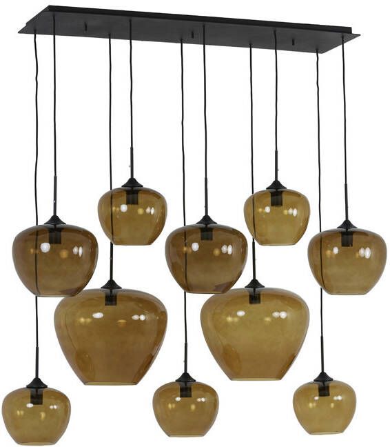 Light & Living Hanglamp 'Mayson' 10-Lamps kleur Bruin