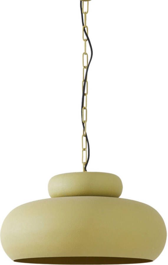 Light & Living Hanglamp Neiva Olijfgroen Ø46cm