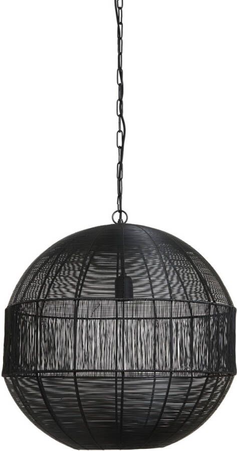 Light & Living Hanglamp 'Pilka' Ø55cm kleur Mat Zwart