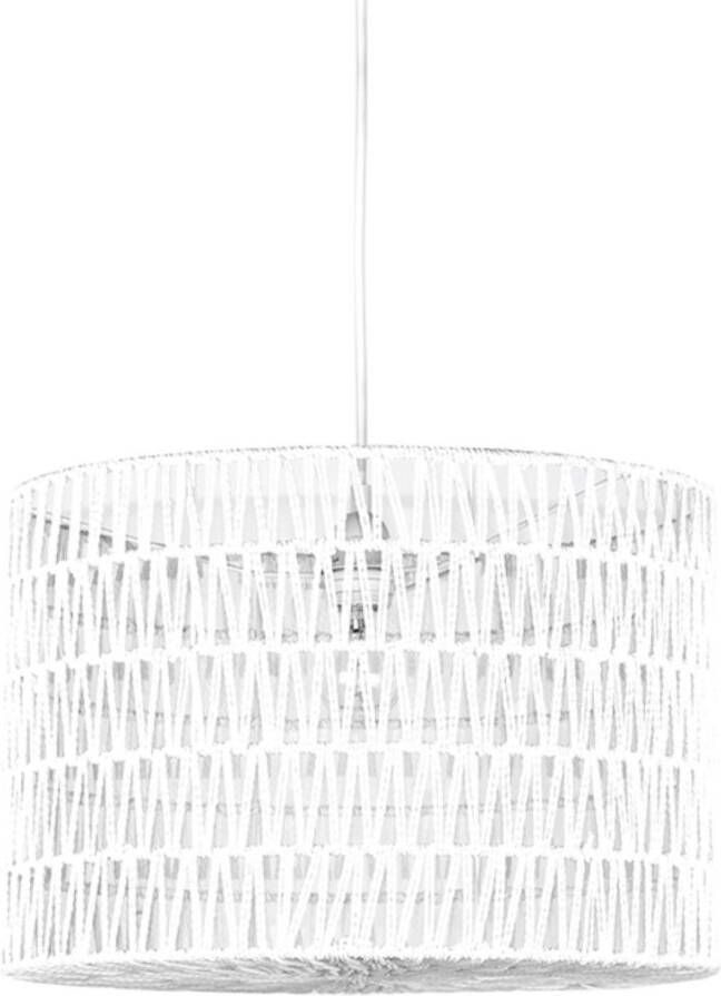 LABEL51 hanglamp 'Stripe' 45cm kleur wit