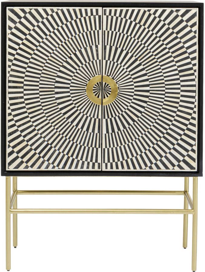 Kare Design Electro Kast Zwart Mangohout