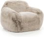 By-Boo Fauteuil Hug Fluffy Taupe - Thumbnail 2